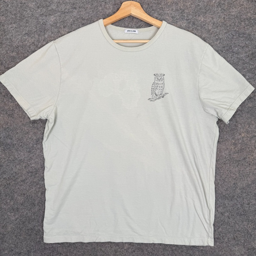 Hiro Clark Wise Guy T-Shirt Adult XL Owl Luxury Limited Edition Soft Graphic Tee